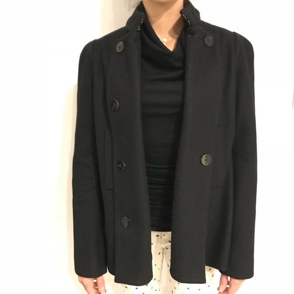 Shelly Steffee Wool Pea Coat - Picture 4 of 4